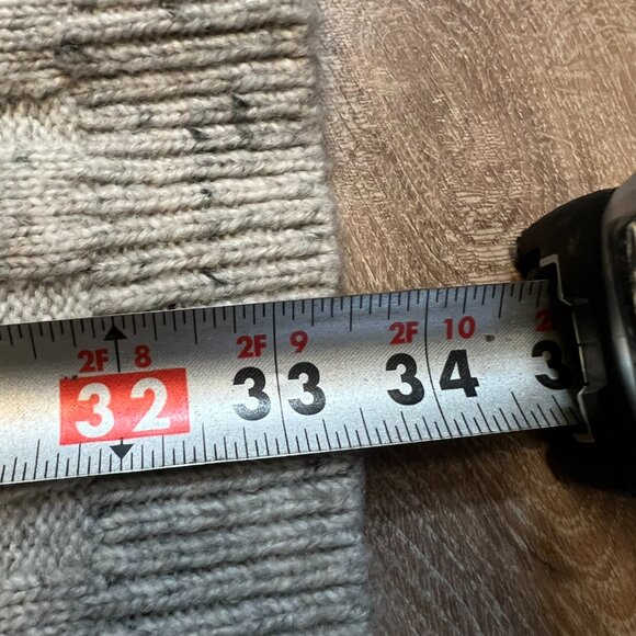 Madewell Donegal Rolled Mockneck Sweater Dress Medium Gray - Picture 9 of 10